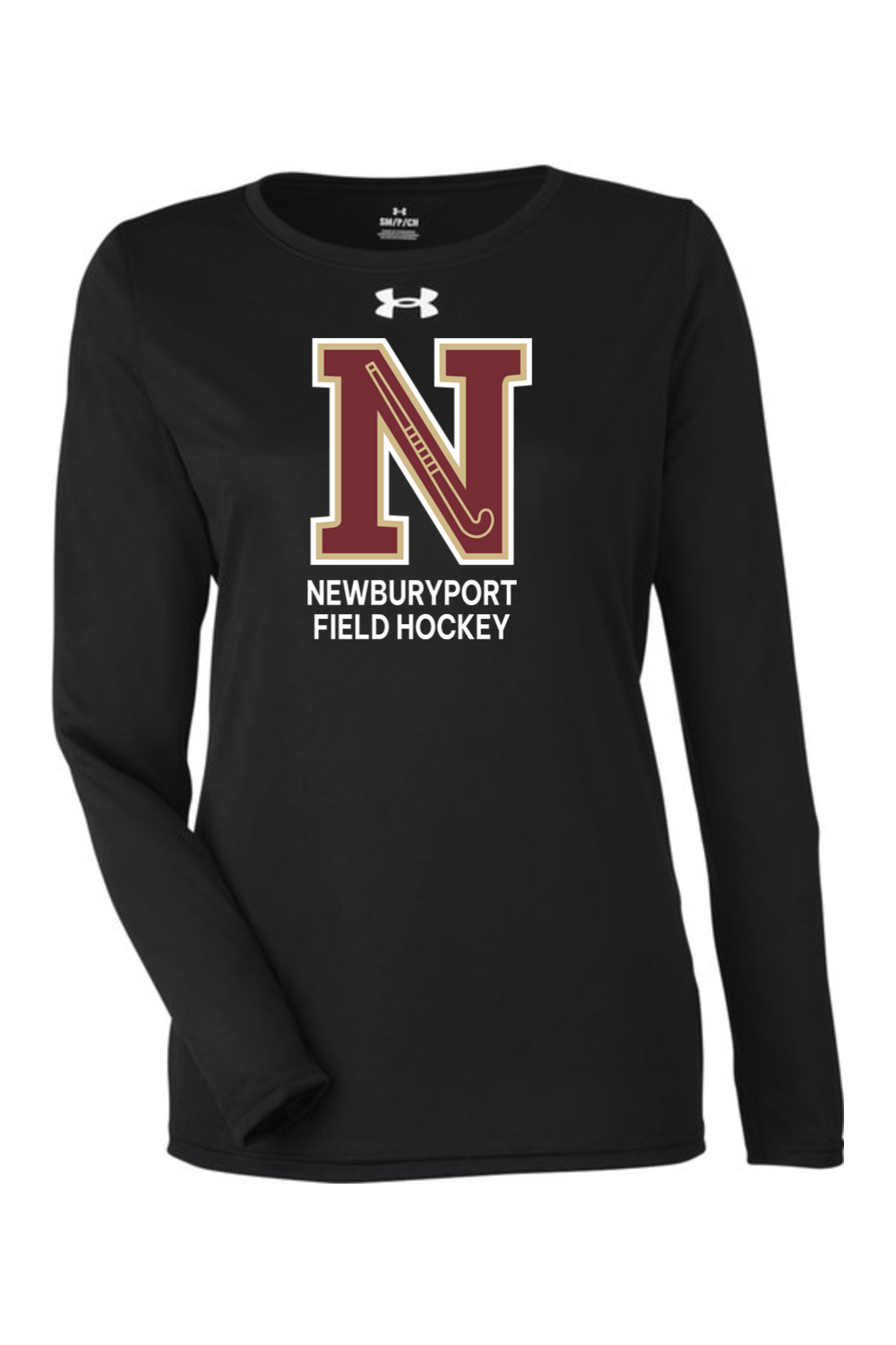 Newburyport YFH Under Armour Ladies' Team Tech Long-Sleeve T-Shirt Signature Lacrosse