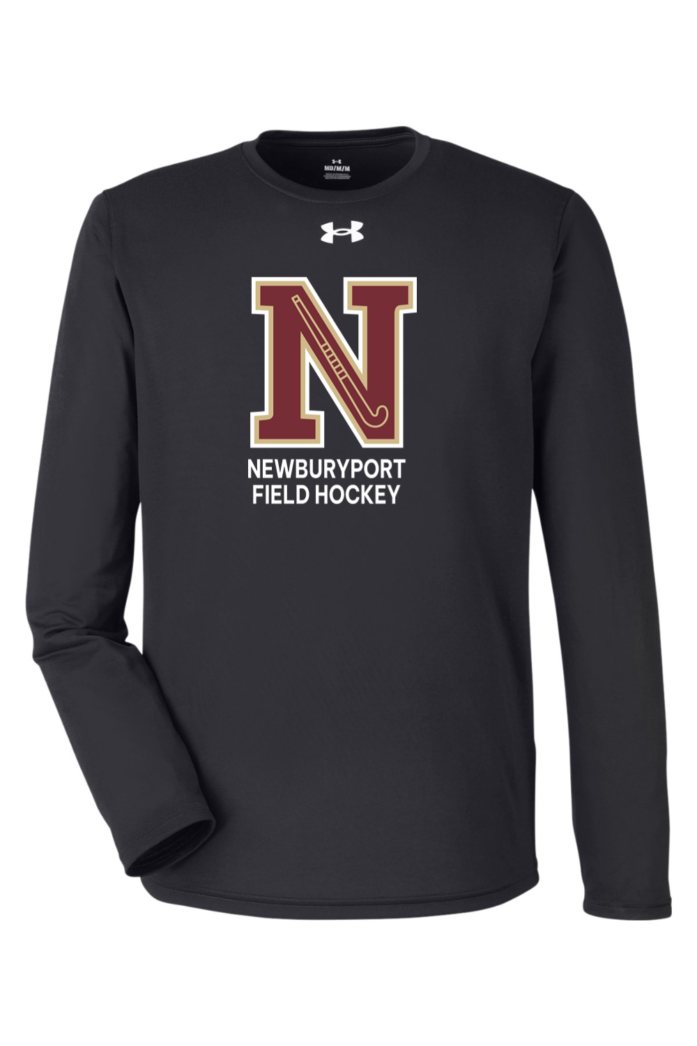 Newburyport YFH Under Armour Men's Team Tech Long-Sleeve T-Shirt Signature Lacrosse