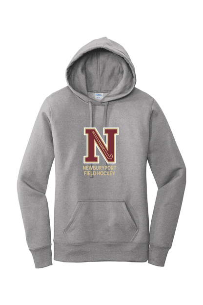 Newburyport Youth Field Hockey Port & Company Ladies Core Fleece Pullover Hooded Sweatshirt Signature Lacrosse