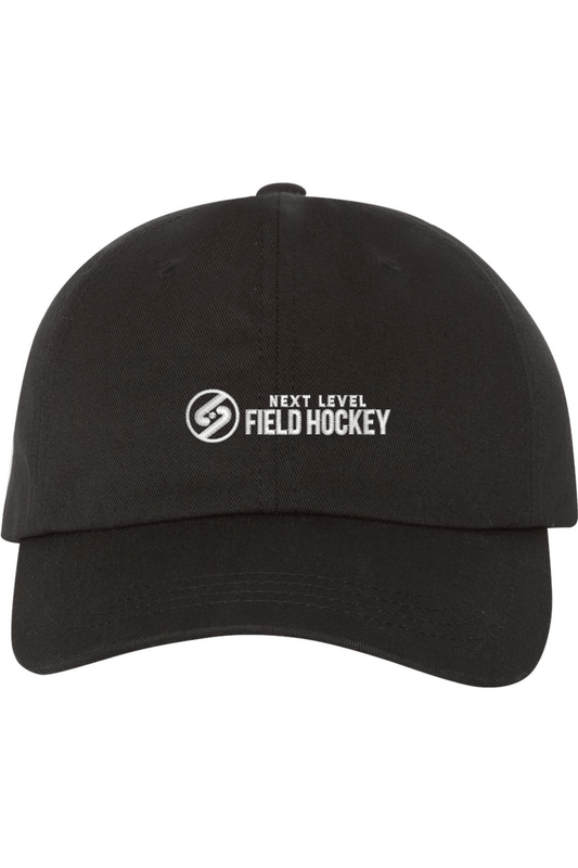 Next Level FH Embroidered Dad Hat Signature Lacrosse