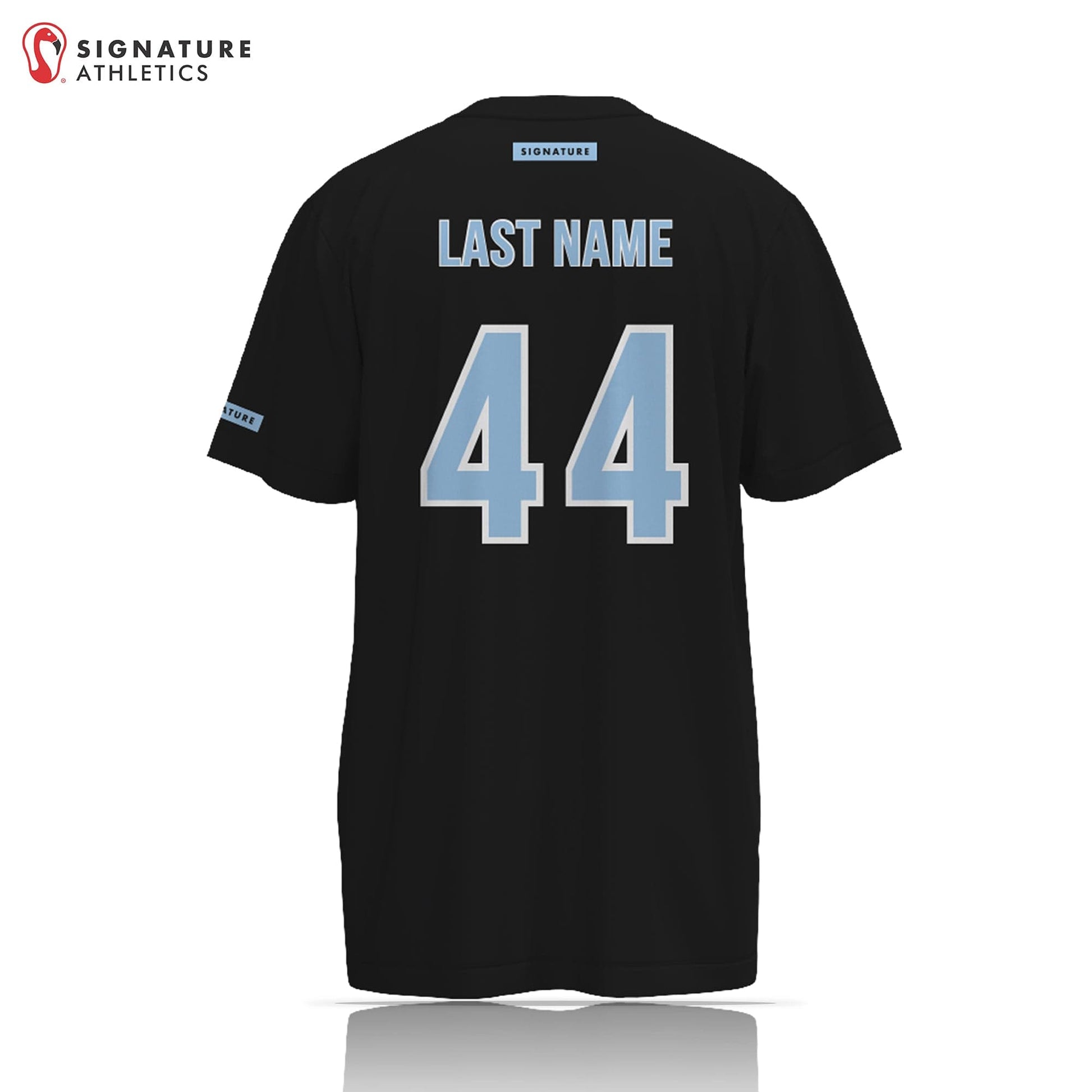 Next Level FH Women's Black Short Sleeve Tech Tee Signature Lacrosse