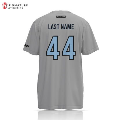 Next Level FH Women's Grey Short Sleeve Tech Teee Signature Lacrosse