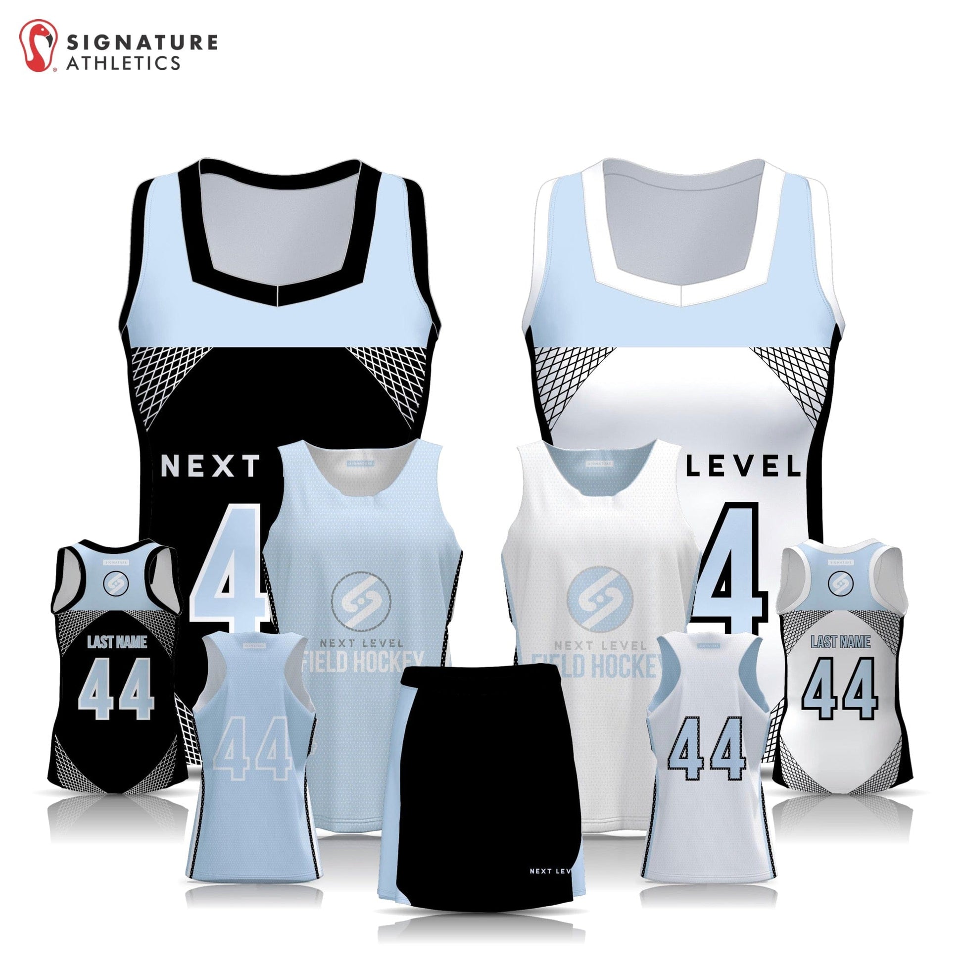 Next Level Field Hockey Women's 4 Piece Player Package Signature Lacrosse