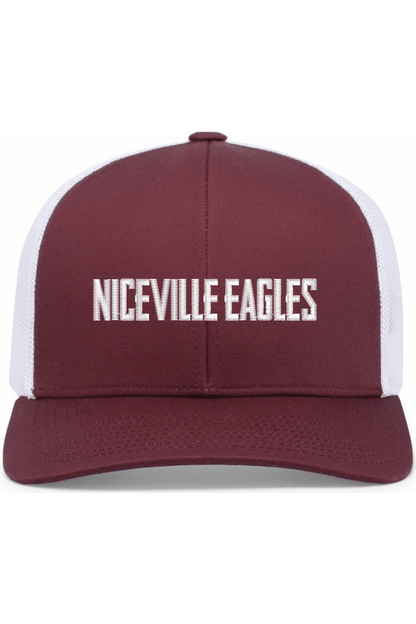 Niceville Lacrosse Embroidered Trucker Hat Signature Lacrosse