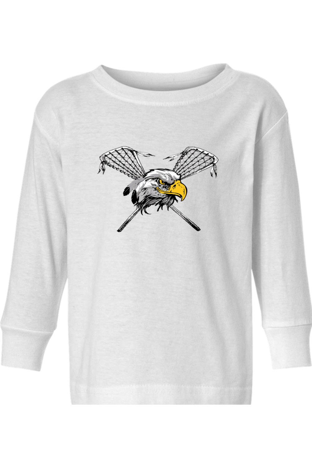 Niceville Lacrosse Toddler Long Sleeve T-Shirt Signature Lacrosse