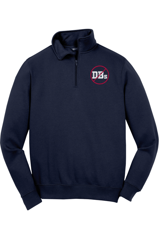 No DBs LC Adult Embroidered Quarter-Zip Pullover Signature Lacrosse
