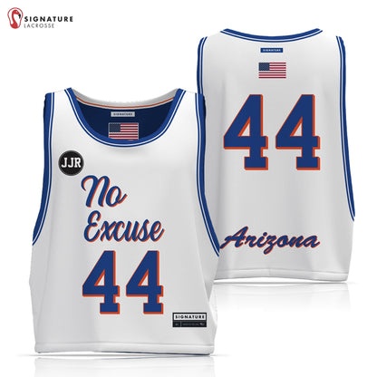 No-Excuse Arizona Lacrosse Men's Player Reversible Game Pinnie Signature Lacrosse