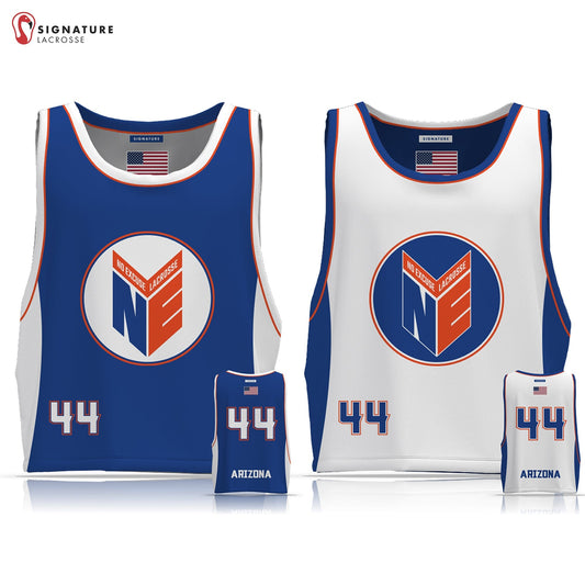 No-Excuse Arizona Lacrosse Men's Player Reversible Practice Pinnie: 2025 Signature Lacrosse