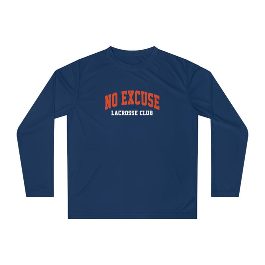 No-Excuse Chattanooga Athletic Long Sleeve Signature Lacrosse