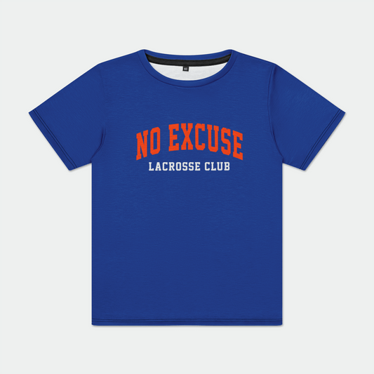 No-Excuse Chattanooga Youth Sport T-Shirt Signature Lacrosse