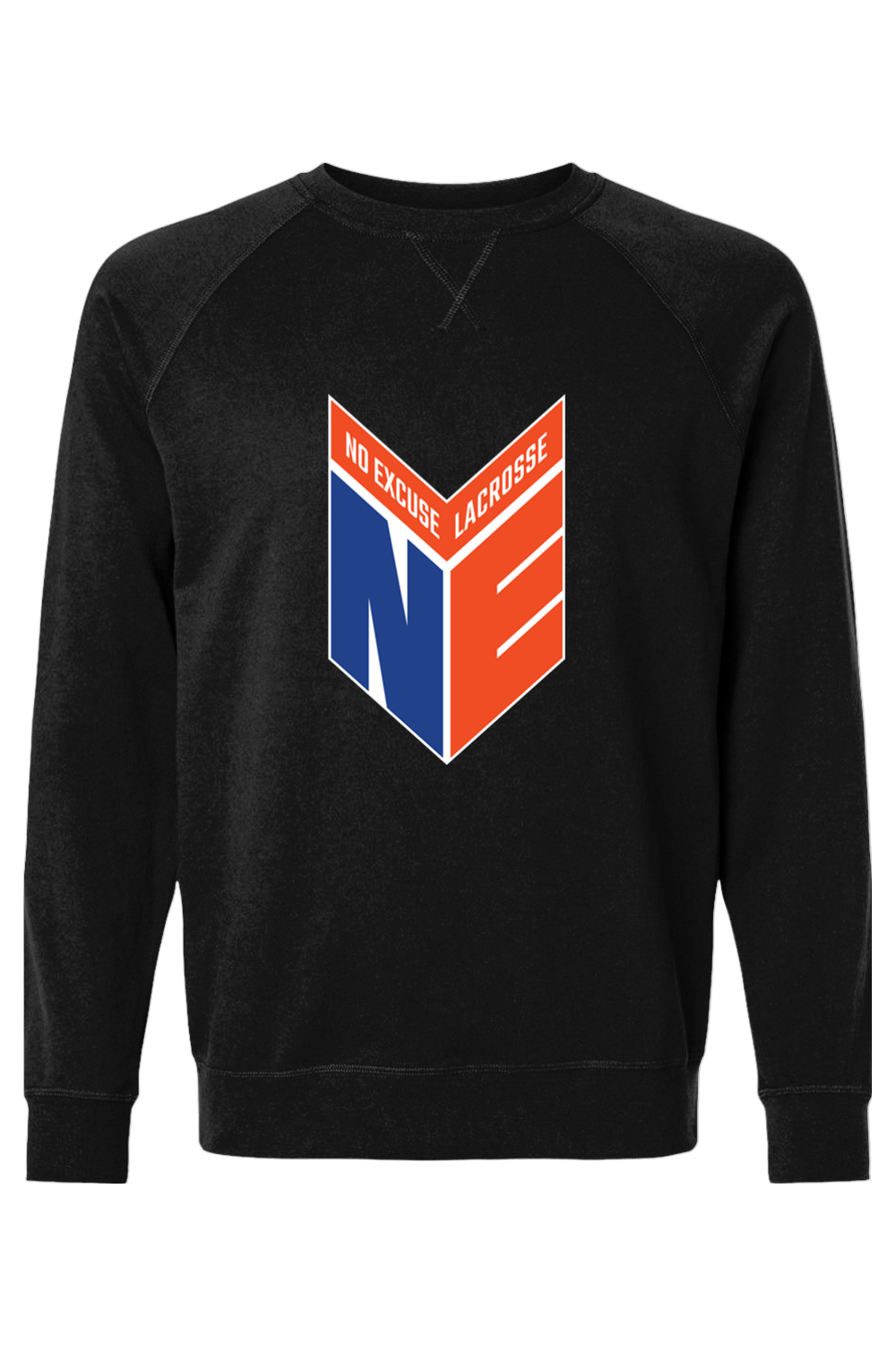 No Excuse LC Chattanooga Adult Heavyweight Raglan Long Sleeve Signature Lacrosse