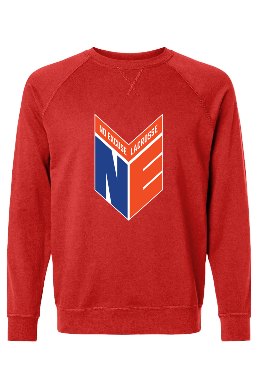 No Excuse LC Chattanooga Adult Heavyweight Raglan Long Sleeve Signature Lacrosse