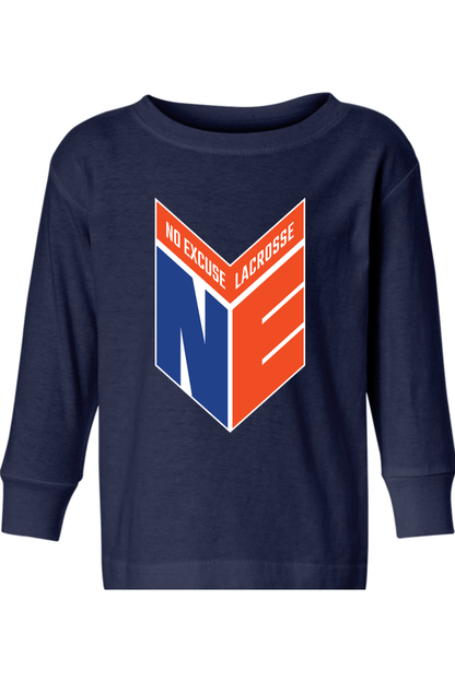 No Excuse LC Elite Toddler Long Sleeve T-Shirt Signature Lacrosse