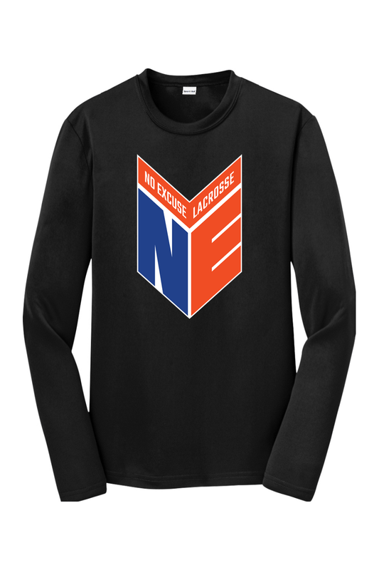 No Excuse LC Elite Youth Long Sleeve T-Shirt Signature Lacrosse