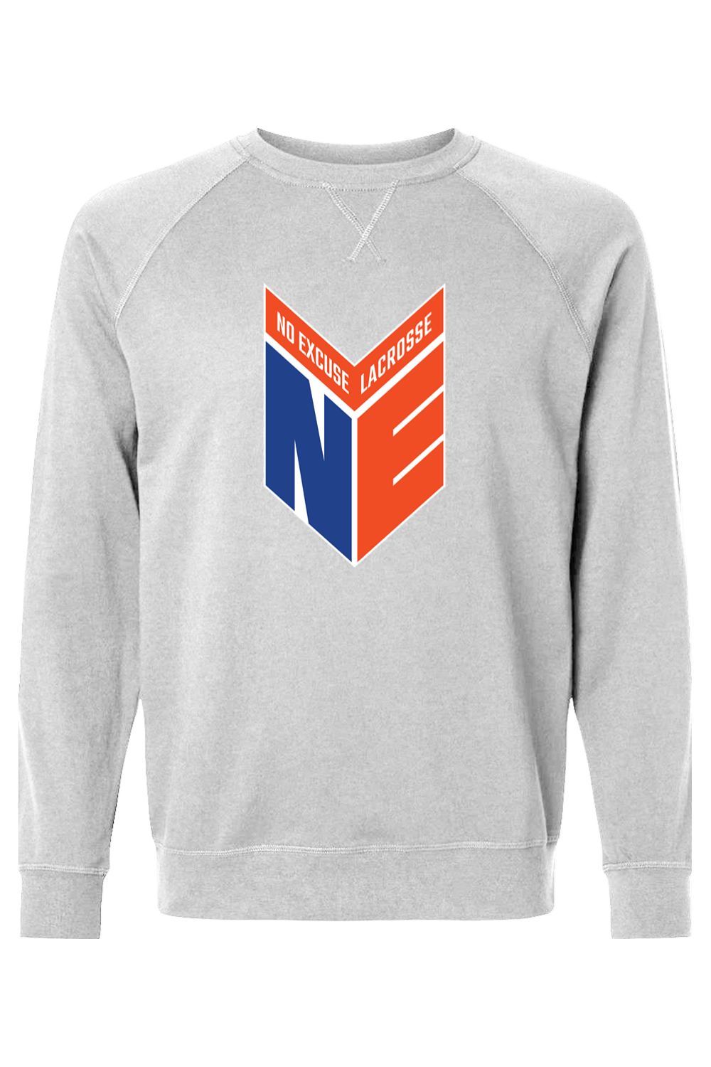 No Excuse LC Memphis Adult Heavyweight Raglan Long Sleeve Signature Lacrosse