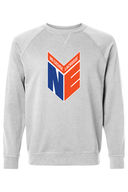 No Excuse LC Memphis Adult Heavyweight Raglan Long Sleeve Signature Lacrosse