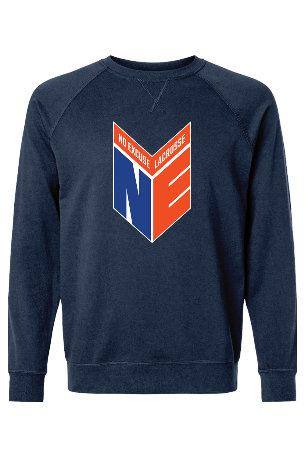 No Excuse LC Memphis Adult Heavyweight Raglan Long Sleeve Signature Lacrosse