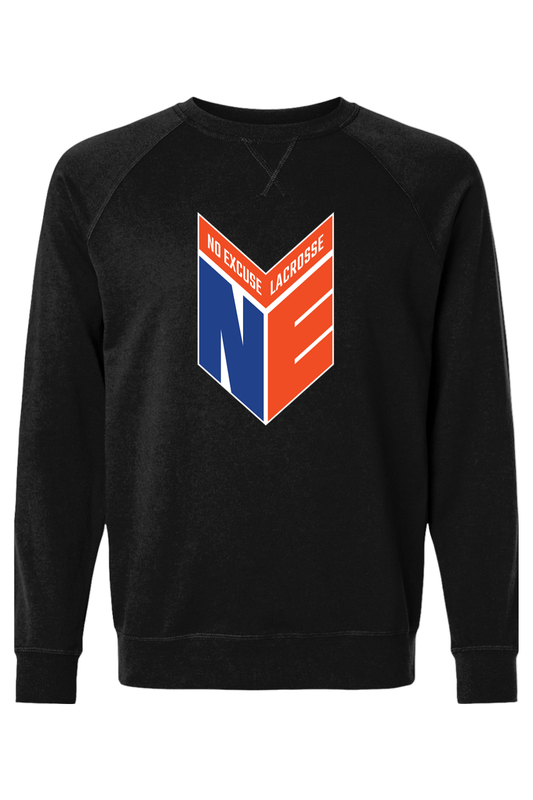 No Excuse LC Memphis Adult Heavyweight Raglan Long Sleeve Signature Lacrosse