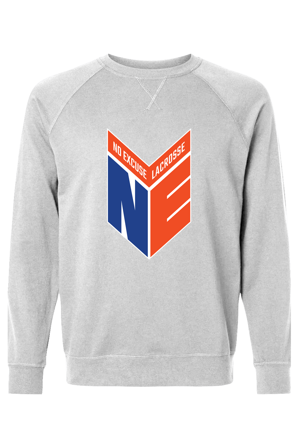 No Excuse LC Nashville Adult Heavyweight Raglan Long Sleeve Signature Lacrosse