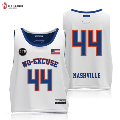 No-Excuse Nashville Lacrosse Men's 3 Piece Player Game Package Signature Lacrosse