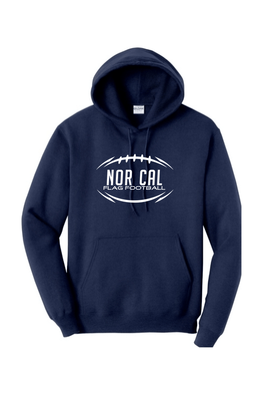 Norcal Flag Football Adult Heavyweight Hoodie Signature Lacrosse