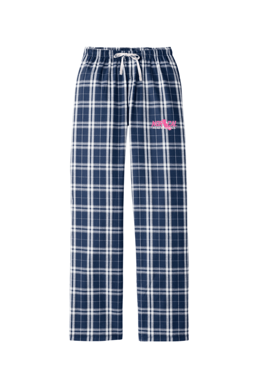 Norcal Flag Football Adult Women's Flannel Plaid Pants Signature Lacrosse