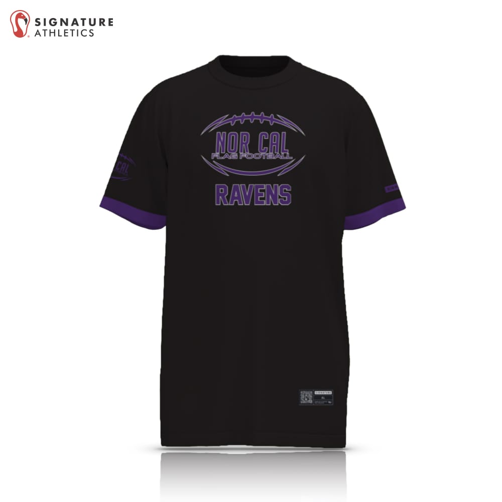 Norcal Flag Football Black Baltimore Ravens Men's 2 Piece Player Package Signature Lacrosse