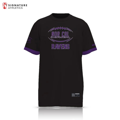 Norcal Flag Football Black Baltimore Ravens Men's 2 Piece Player Package Signature Lacrosse
