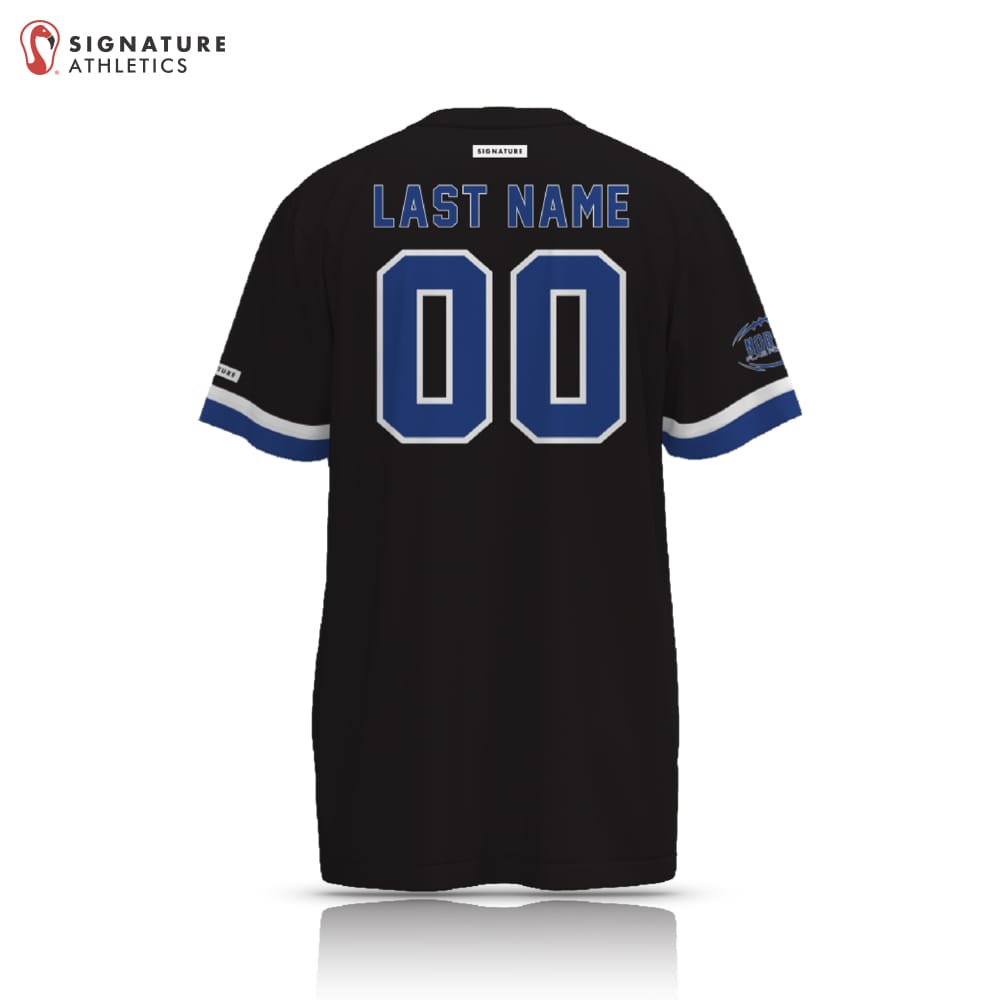 Norcal Flag Football Black Detroit Lions Men's 2 Piece Player Package Signature Lacrosse