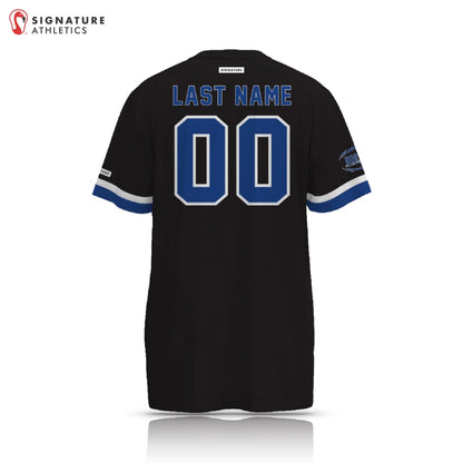 Norcal Flag Football Black Detroit Lions Men's 2 Piece Player Package Signature Lacrosse