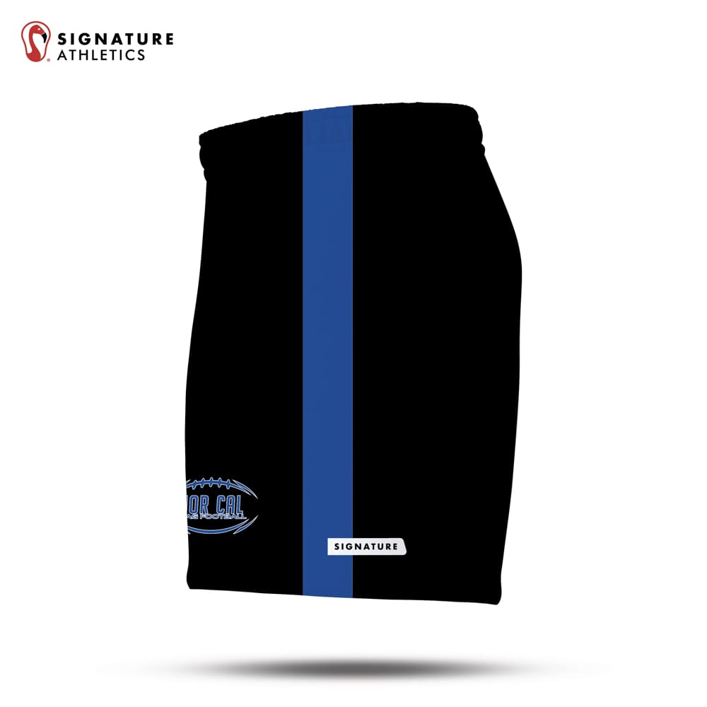 Norcal Flag Football Black Detroit Lions Men's 2 Piece Player Package Signature Lacrosse