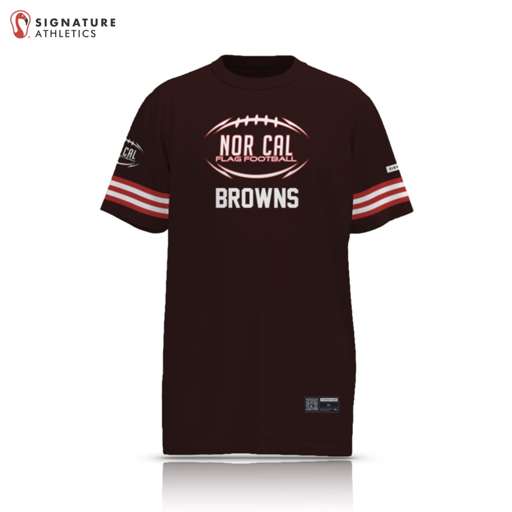 Norcal Flag Football Cleveland Browns Men's 2 Piece Player Package Signature Lacrosse