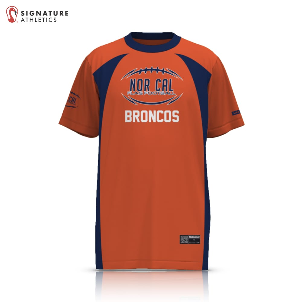 NorCal Flag Football Denver Broncos 2 Piece Player Package Signature Lacrosse