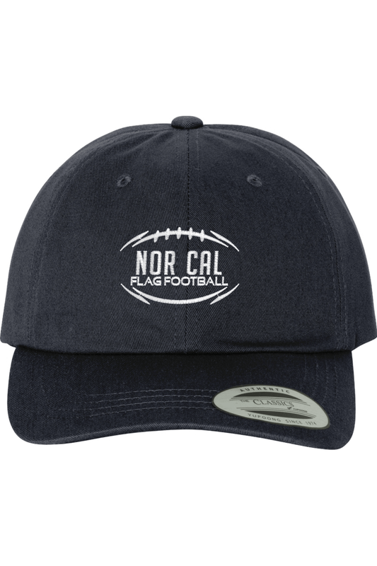 Norcal Flag Football Embroidered Dad Hat Signature Lacrosse