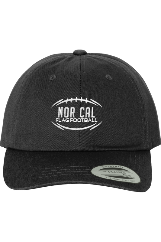 Norcal Flag Football Embroidered Dad Hat Signature Lacrosse