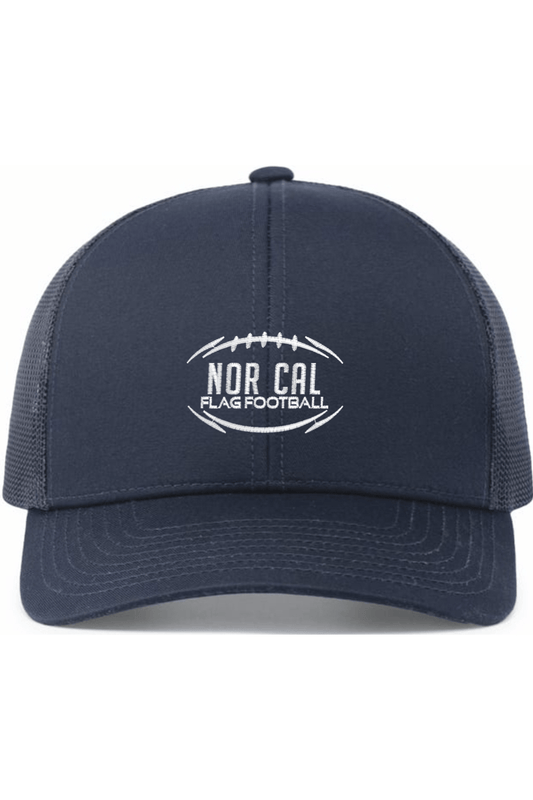 Norcal Flag Football Embroidered Trucker Hat Signature Lacrosse