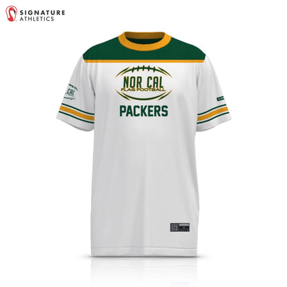 Norcal Flag Football Green Bay Packers Men's 2 Piece Player Package Signature Lacrosse