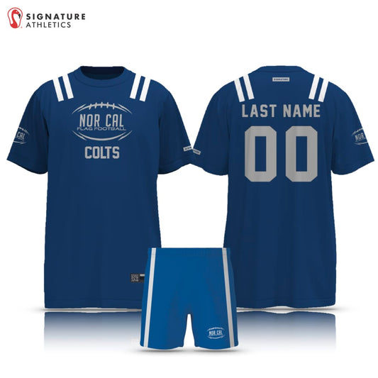 Norcal Flag Football Indianpolis Colts Men's 2 Piece Player Package Signature Lacrosse