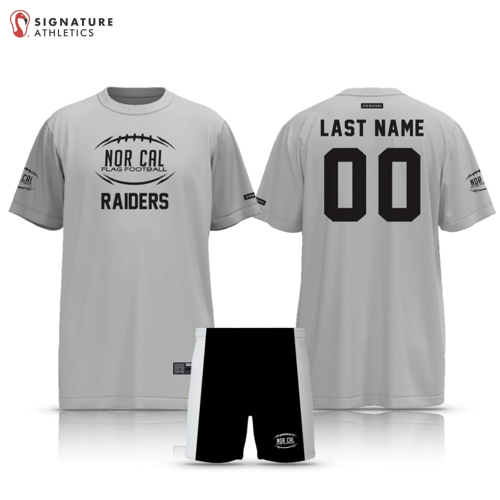 Norcal Flag Football Las Vegas Raiders Men's 2 Piece Player Package Signature Lacrosse