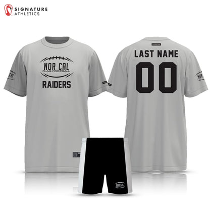 Norcal Flag Football Las Vegas Raiders Men's 2 Piece Player Package Signature Lacrosse