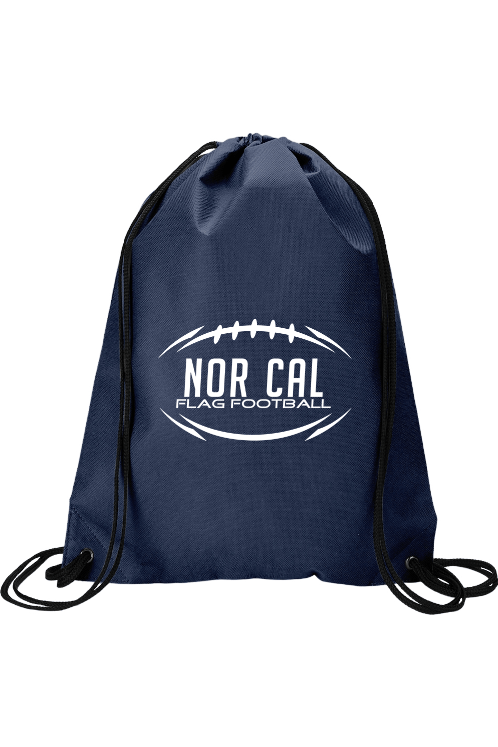 Norcal Flag Football Liberty Bags Non-Woven Drawstring Bag Signature Lacrosse