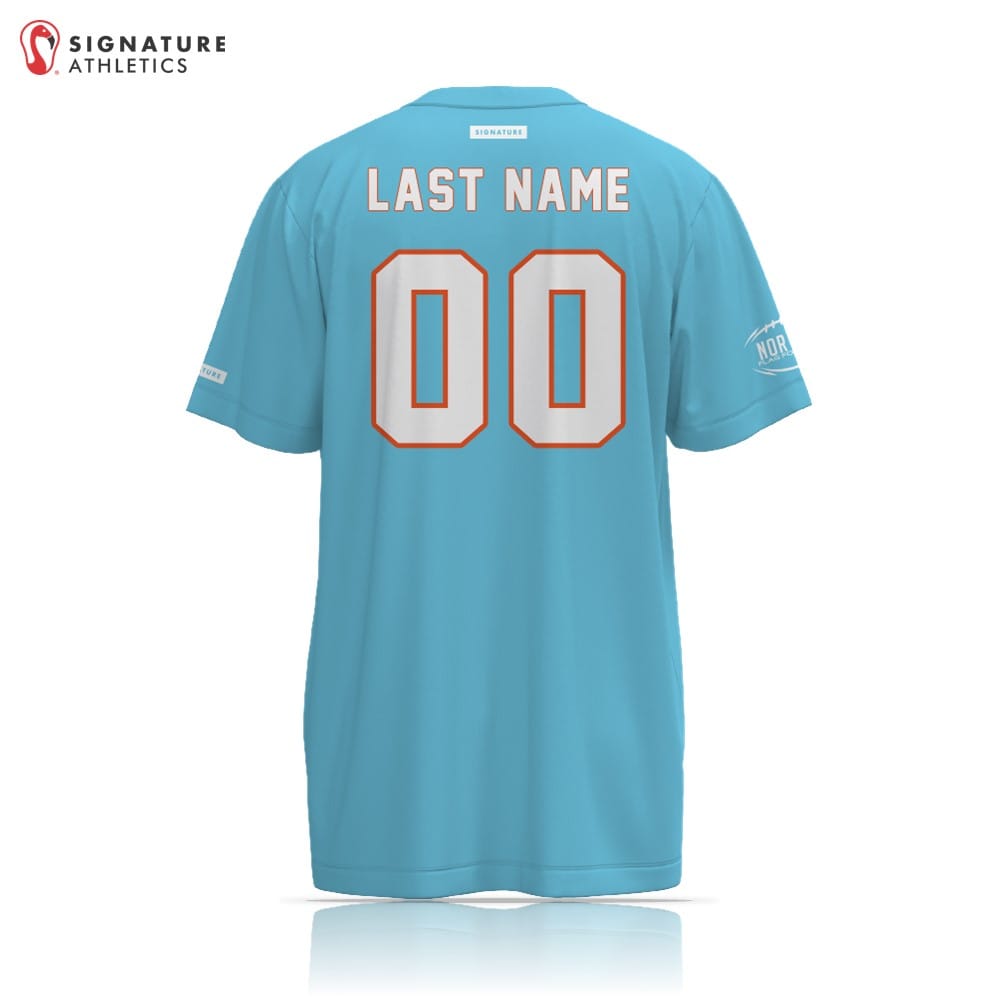 NorCal Flag Football Miami Dolphins Men's 2 Piece Player Package Signature Lacrosse