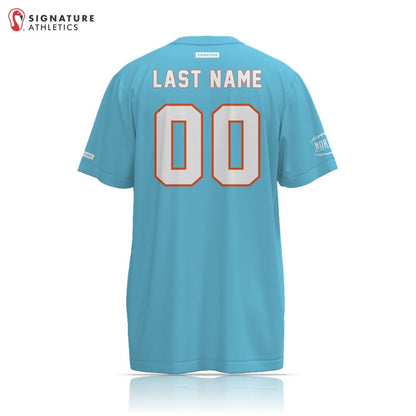 NorCal Flag Football Miami Dolphins Men's 2 Piece Player Package Signature Lacrosse