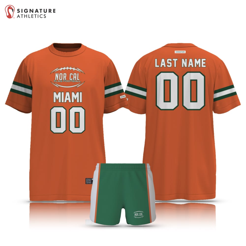 NorCal Flag Football Miami Women's 2 Piece Player Package Signature Lacrosse