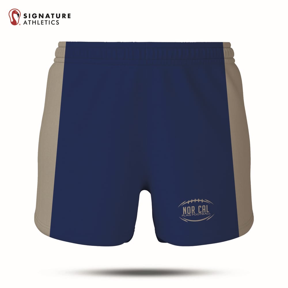 Norcal Flag Football Navy Notre Dame Men's Game Shorts: NorCal Signature Lacrosse