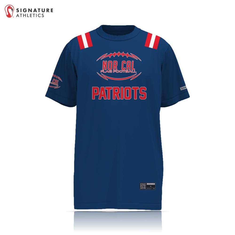 NorCal Flag Football New England Patriots Men's 2 Piece Player Package Signature Lacrosse