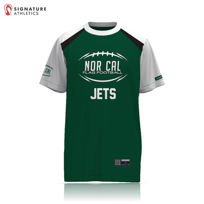 Norcal Flag Football New York Jets Men's 2 Piece Player Package Signature Lacrosse
