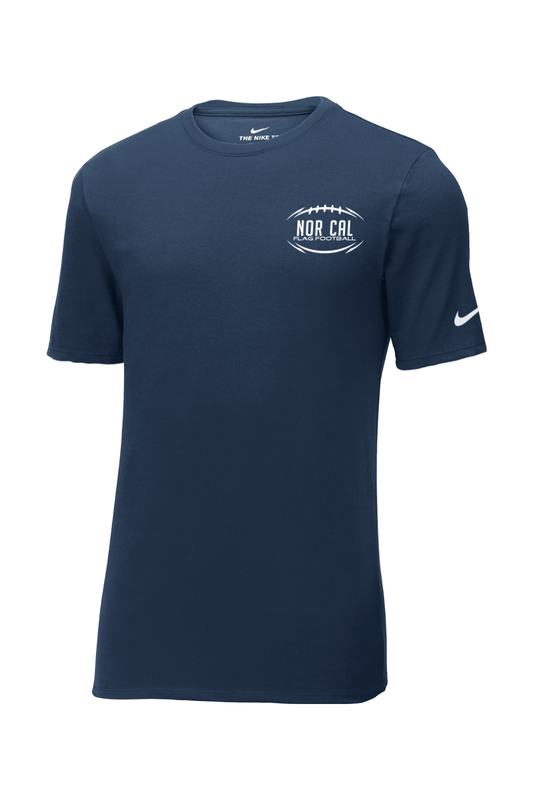 Norcal Flag Football Nike Core Cotton Tee Signature Lacrosse