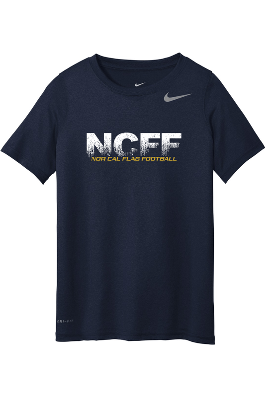 Norcal Flag Football Nike Youth Team Legend Tee Signature Lacrosse