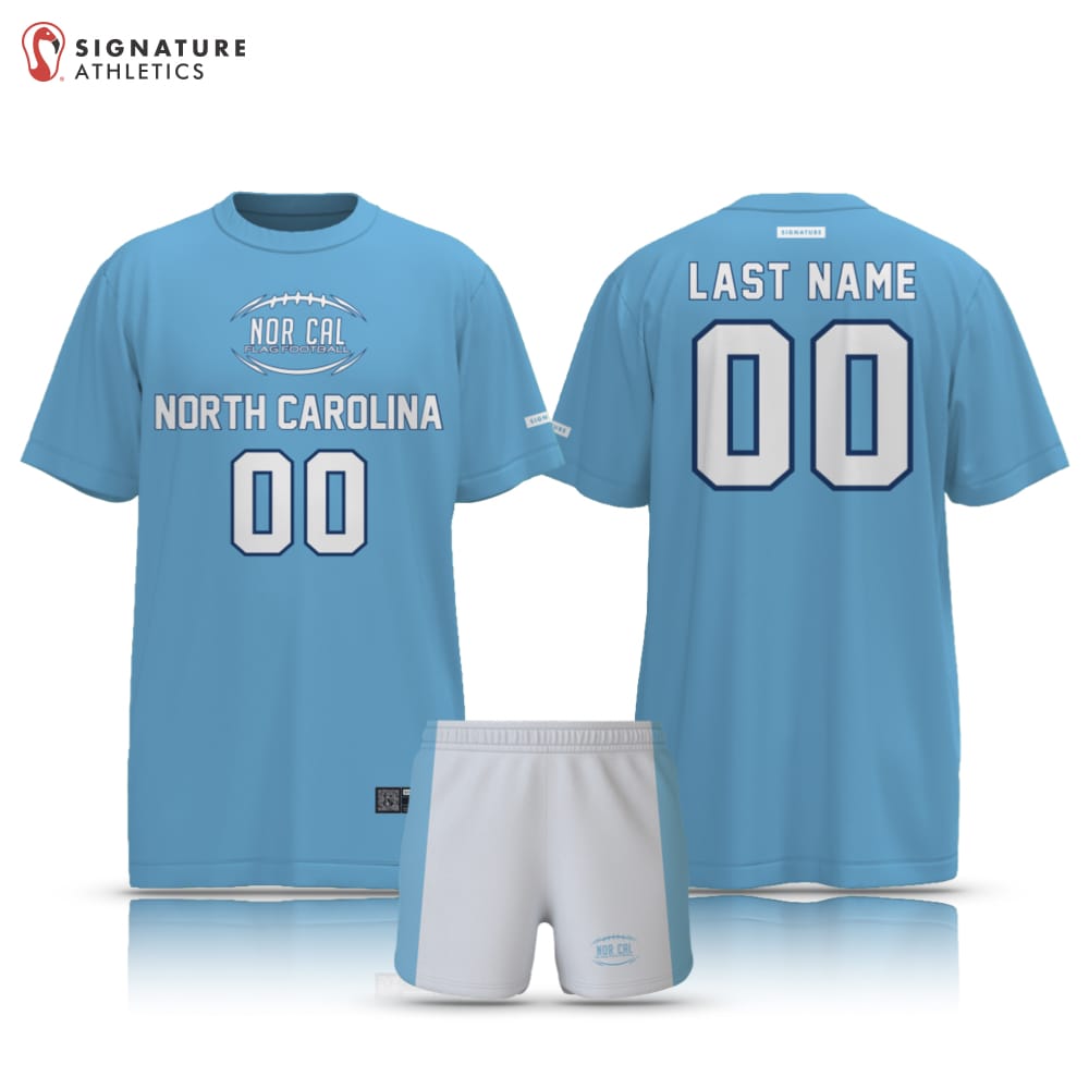 Norcal Flag Football North Carolina Men's 2 Piece Player Package Signature Lacrosse